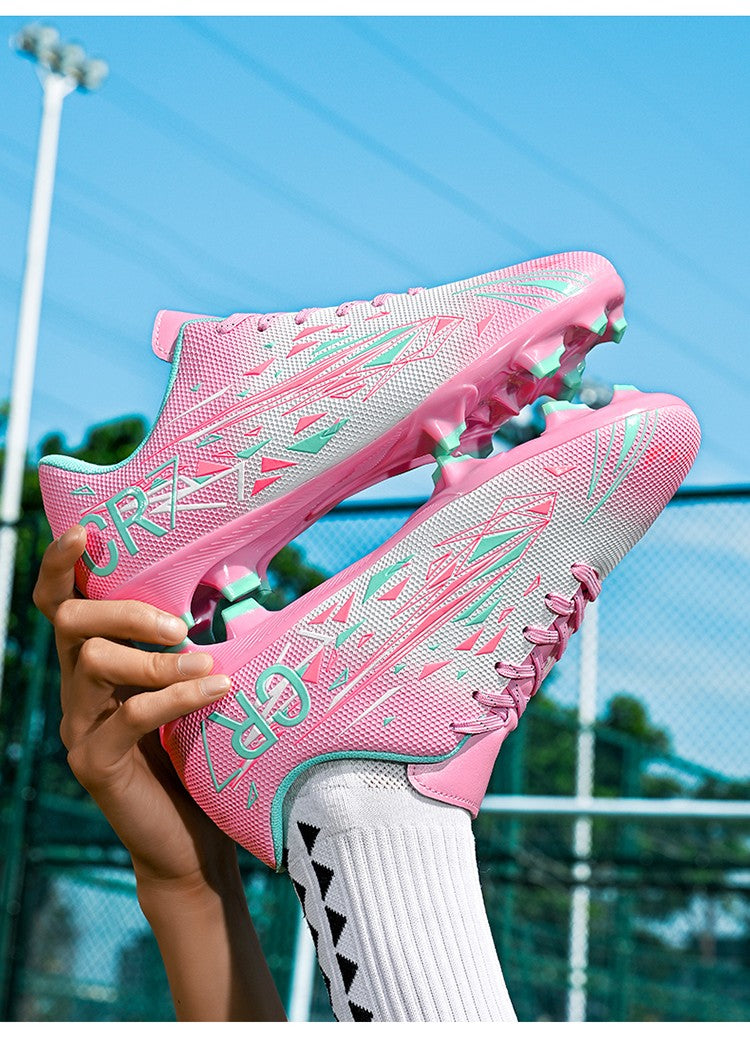 New Men Professional Soft Football Boots Sneakers Match Soccer Shoes Ultralight Futsal High-quality TF/FG Unisex Hot Sale Cleats