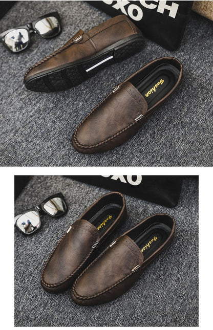 Sapato Social Casual Masculino de Couro Preto Marrom Barato Liquidação Novos Sapatos Masculinos Oficiais Legítimos Cavalheiro 39