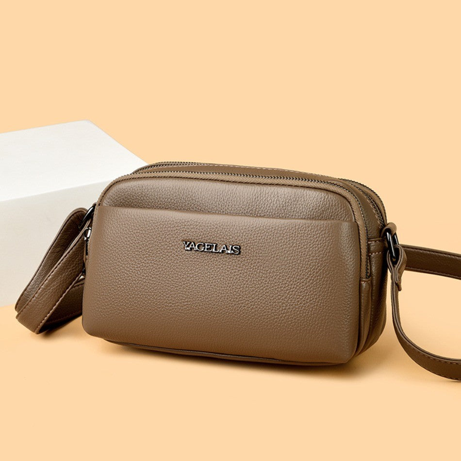 Genuine Brand Luxury Crossbody Bag Women Bags Handbags Designer Soft PU Leather Top Quality Casual Ladies Shoulder Messenger Sac