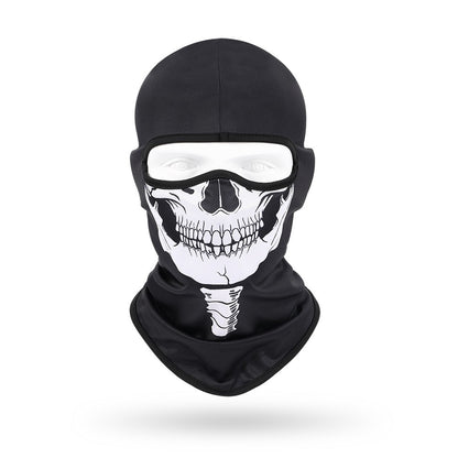 Quick-Dry Skull Face Mask - Breathable Sun Protection for Cycling & Outdoor Sports