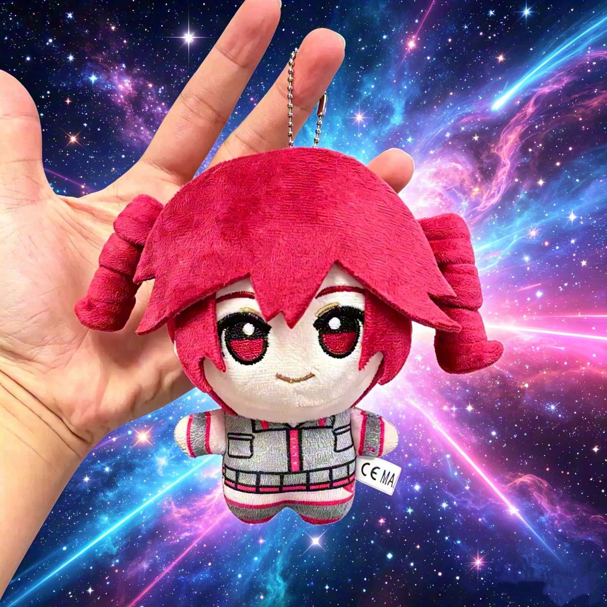Anime Kasane Teto Cosplay Doll Kawaii Plush Stuffed Doll Ornament Christmas Gifts Anime Merchandise Kid Birthday Gift Home Decor