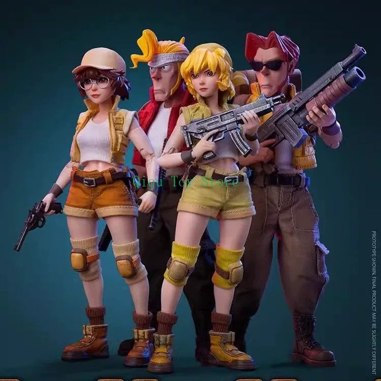?EM ESTOQUE?TUNSHI Studio Original SNK Modelo Oficial Metal Slug 3 Marco Tarma Clark Still RALF JONES Soldado Rebelde 1/12 Mecha Brinquedo