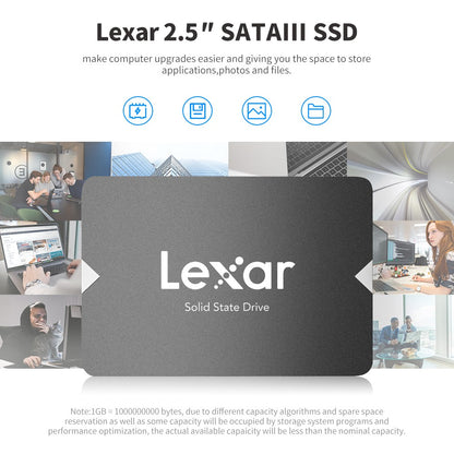 Lexar SSD SATAIII 1TB 2TB 128GB SATA 256GB 512GB SSD HDD 2.5'' Disco SSD Interno Unidade de Estado Sólido para Laptop Desktop