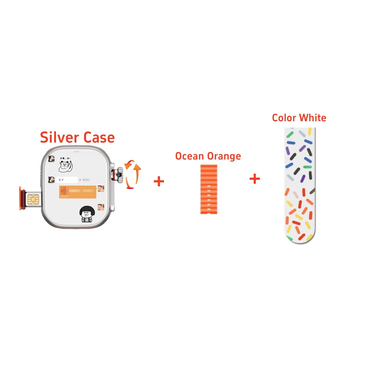Original CDS9 Ultra Smartwatch Android 9.0 Rede 4G Cartão SIM Câmera Rotativa Amoled Google Play Store Versão Global Relógio Inteligente