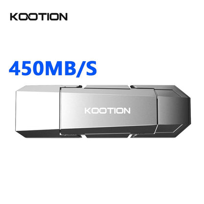 KOOTION U54 USB 3.2 Pen Drive de Estado Sólido 450MB/s Alta Velocidade Pendrive 512GB 256GB 128GB Flash Drive USB Tipo C OTG Memory Stick
