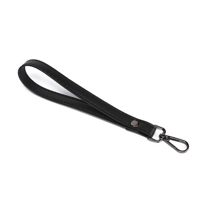 Fashion Business Shoulder Bag PU Leather Men Clutch Bag Wide Strap Crossbody Bag Designer Casual Male Messenger Pack Phone Purse