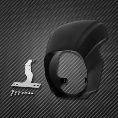 Capa Carenagem Farol Dianteiro Brilho Preto/Preto Fosco Para Harley Softail Breakout FXBRS FXBR Modelos 2018-2022 2023