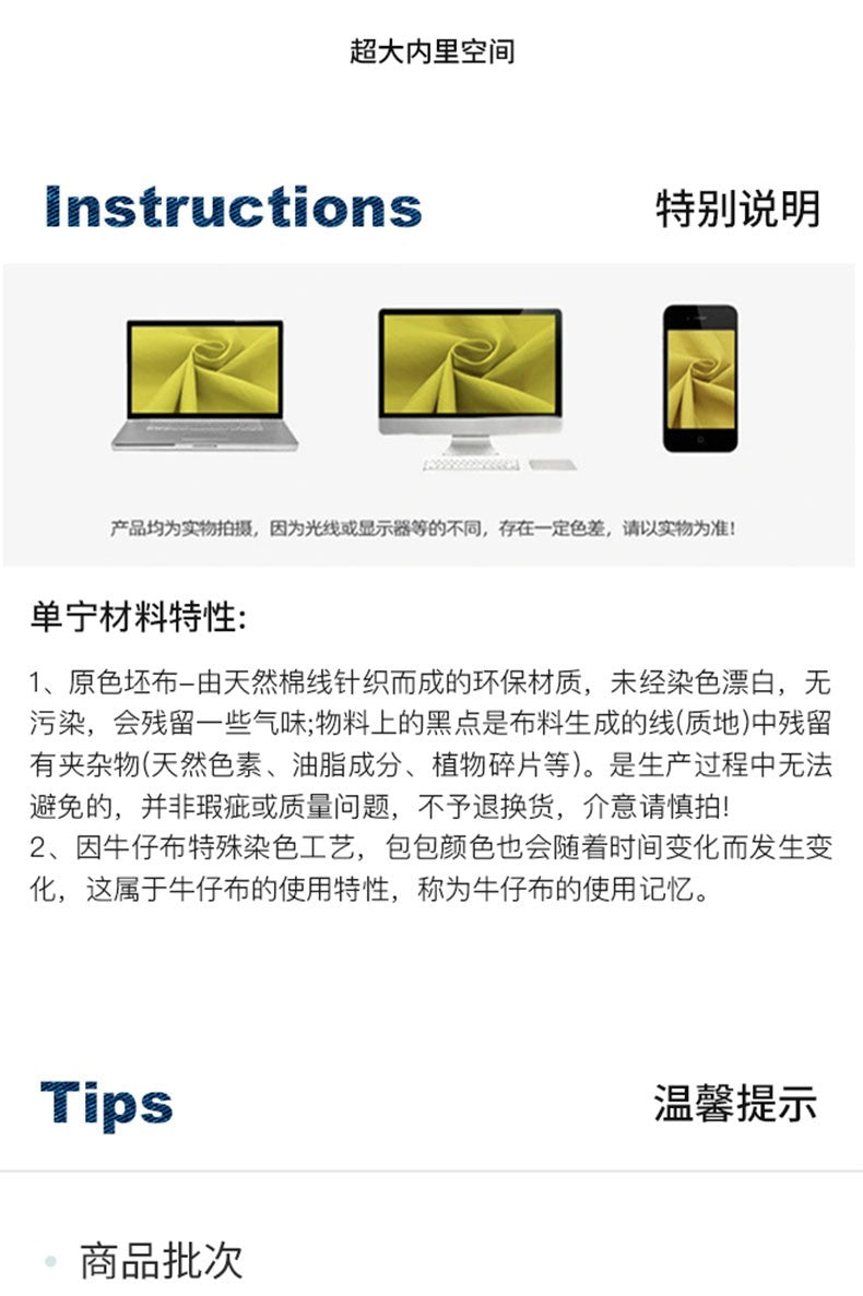 LEE Large Capacity Strong Denim Tote Bag Women High Quality White Canvas Handbag Ladies Daily Traveling Shopping Shoulder Bags