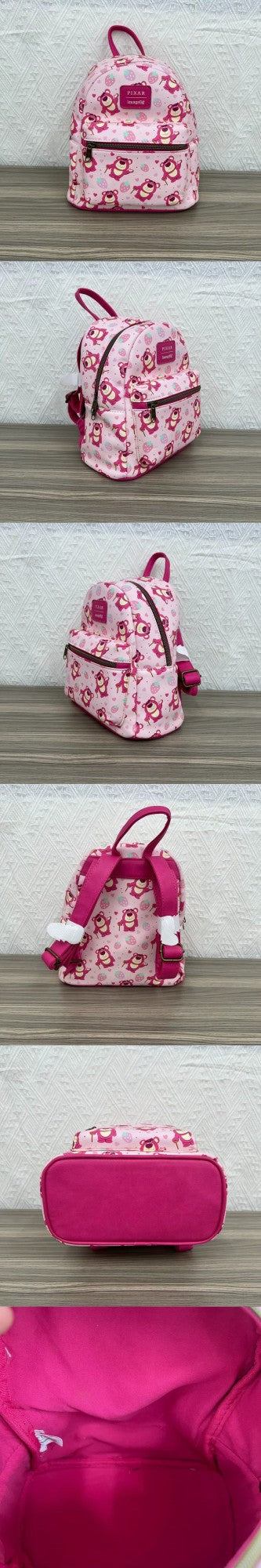 Loungefly Pixar Toy Story Mochila Mini Mochila Infantil Estampada Desenho Animado Moda Fofa Bolsa de Viagem para Meninas Presente de Aniversário Infantil