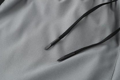 Men's two-piece sports shorts quick drying running fitness gym sports basketball shorts with lining