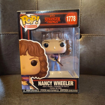 Stranger Things Temporada 5 Oficial Genuíno Funko Pop Boneca de Ação Modelo Nancy Wheeler 1778 1779 Edição Limitada colecionável