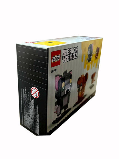 Lego 40793 Tom and Jerry Série Cabeça Quadrada 2025 Blocos de Construção Educacionais Infantis Novos