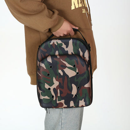 Portable Baseball Caps Storage Bag Dirt Hard EVA Organizer Hats Holder Multifunction Hats HandBag for Travel Outdoor Use Handbag