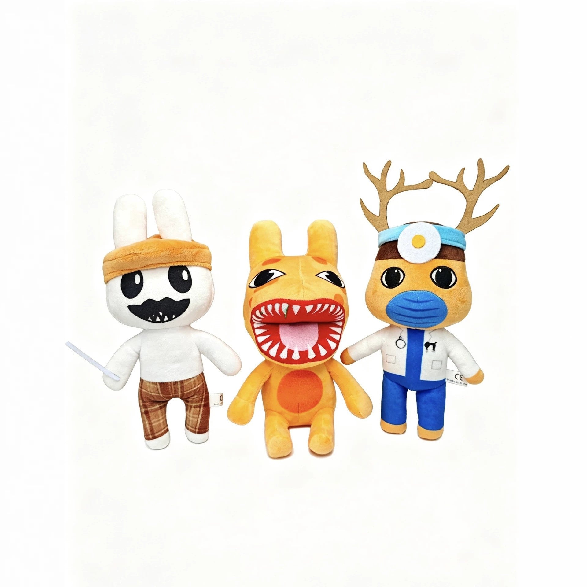 Animal Hospital Cotton Figures Anime Gifts Horror Game Animal Hospital Anomaly Horror Bunny Figurine Halloween Party Favors Gift