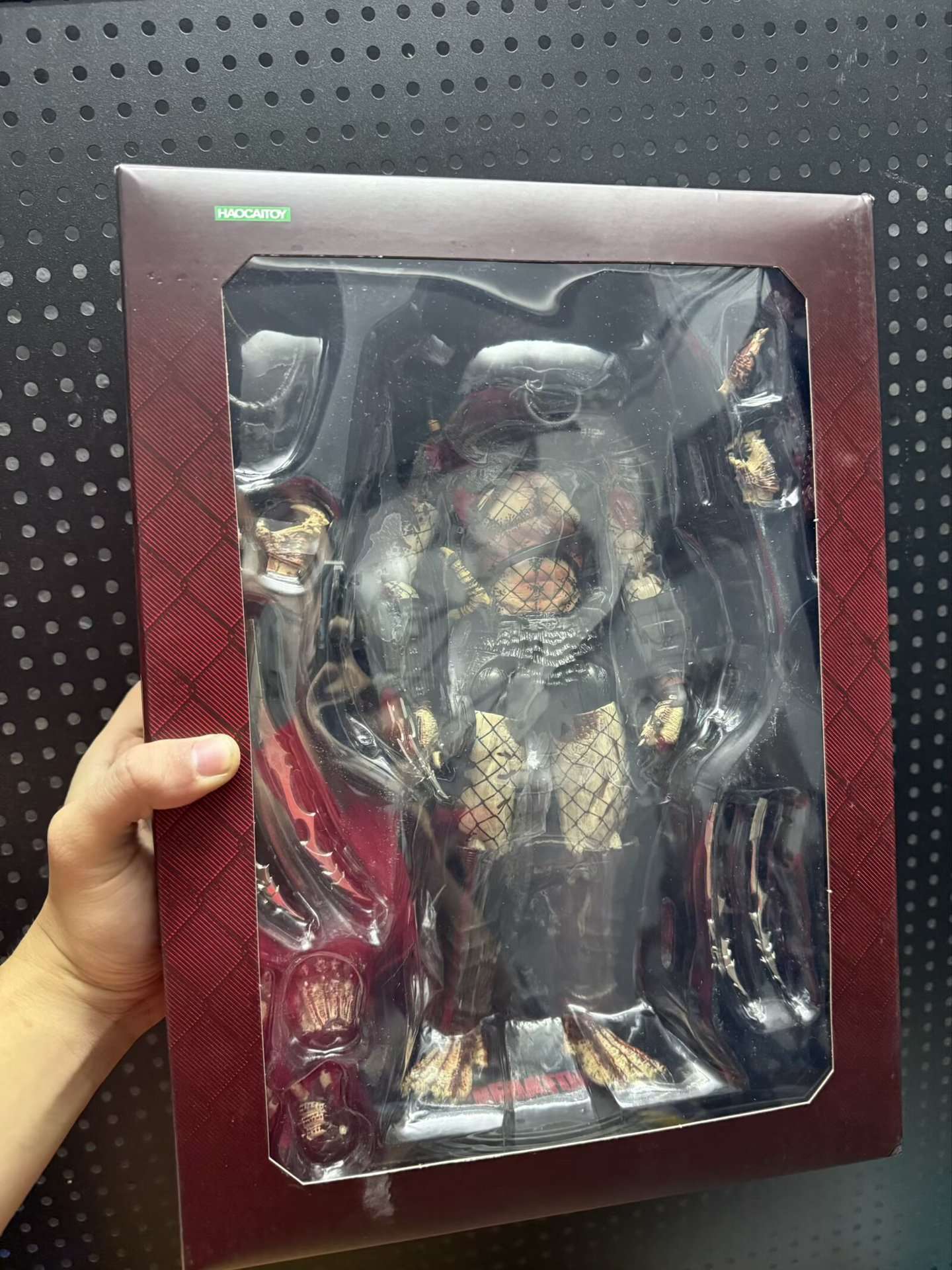 In Stock 1/6 Predator Hc Flower Crab Elder B C Version Scarred Predator Action Figure Model Desktop Collection Decoration Toy