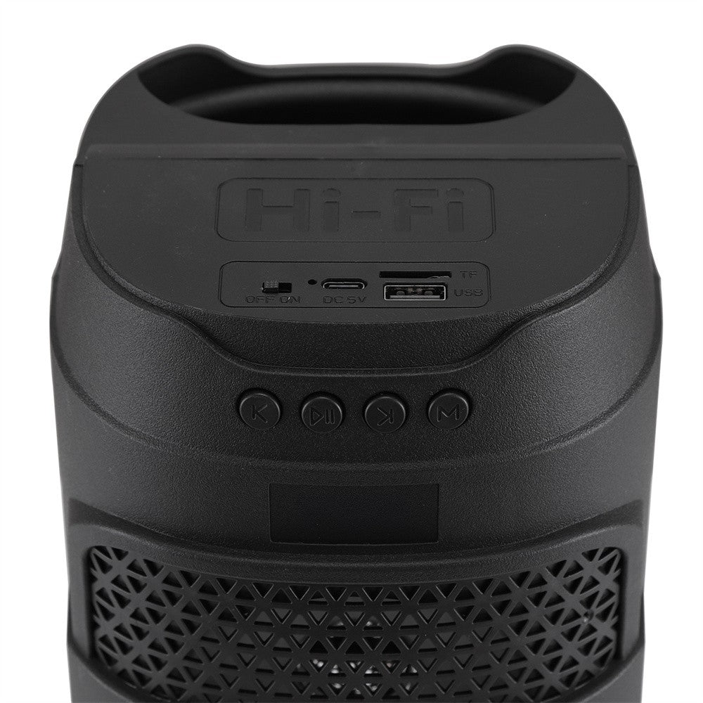 Caixa de som Bluetooth 3000W, alto-falante duplo de 4 polegadas, subwoofer estéreo portátil para ambientes externos, alto-falante sem fio 5.0, luz LED recarregável