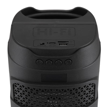 Caixa de som Bluetooth 3000W, alto-falante duplo de 4 polegadas, subwoofer estéreo portátil para ambientes externos, alto-falante sem fio 5.0, luz LED recarregável