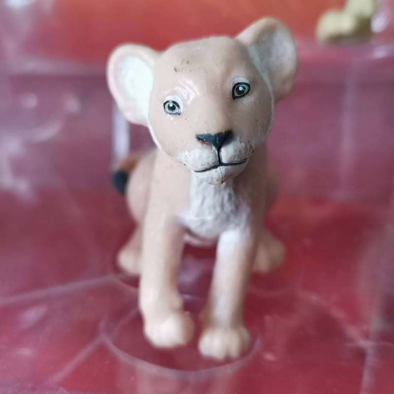 Conjunto de Bonecos de Ação Disney O Rei Leão - Jovem Simba Nala Scar Pumbaa Timão Bonecas Colecionáveis de Anime Brinquedos de Presente para Crianças