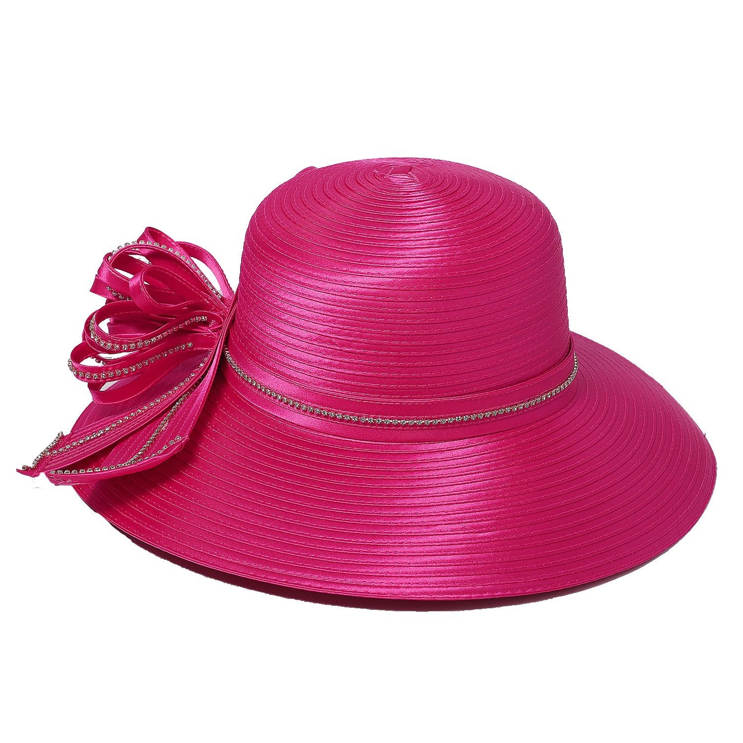 Chapéu Fedora Feminino Elegante Preto Vestido Formal Senhora Igreja Coquetel Chá Festa Chapéus Derby para Mulheres Laço Flor Aba Larga Chapéus Cloche