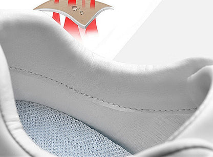 Sneakers Man Elevator Shoes White Black Taller Shoes Men Leisure Fashion Sports Increasing Shoes Increase in Height 6-10Cm