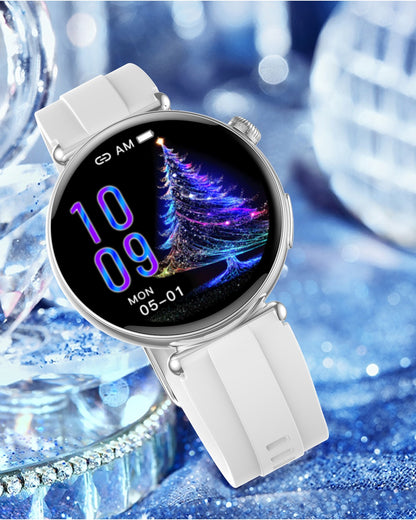 NEW Women Smartwatch 1.32inch AMOLED Screen ECG Sport Watch Blood Pressure Micro physical examination AI dial Health Smart Watch