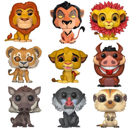 Rei Leão Boneco de Ação Funko Pop Hakuna Matata Edição Limitada Estatueta Decoração de Mesa Brinquedo Colecionável Presentes Originais