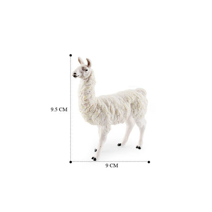 Realistic Farm World Alpaca Animal Model Figures Llama Toy Figurine Zoo Education Collection Home Decor Playset Kids Gifts
