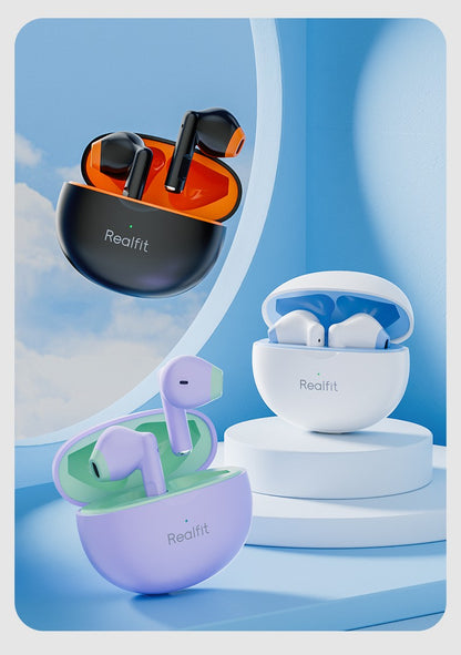 Fone de ouvido Bluetooth Realfit F2 Excelente Qualidade HIFI Fones de ouvido TWS sem fio Atacado para realme xiaomi