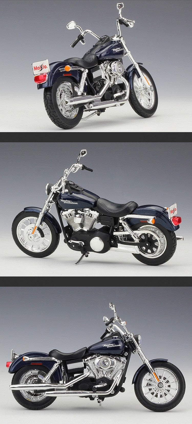 Maisto 1:12 2006 Harley FXDBI Dyna Street Bob Liga Modelo de Moto Simulação Metal Brinquedo Modelo de Moto de Rua Presente Infantil