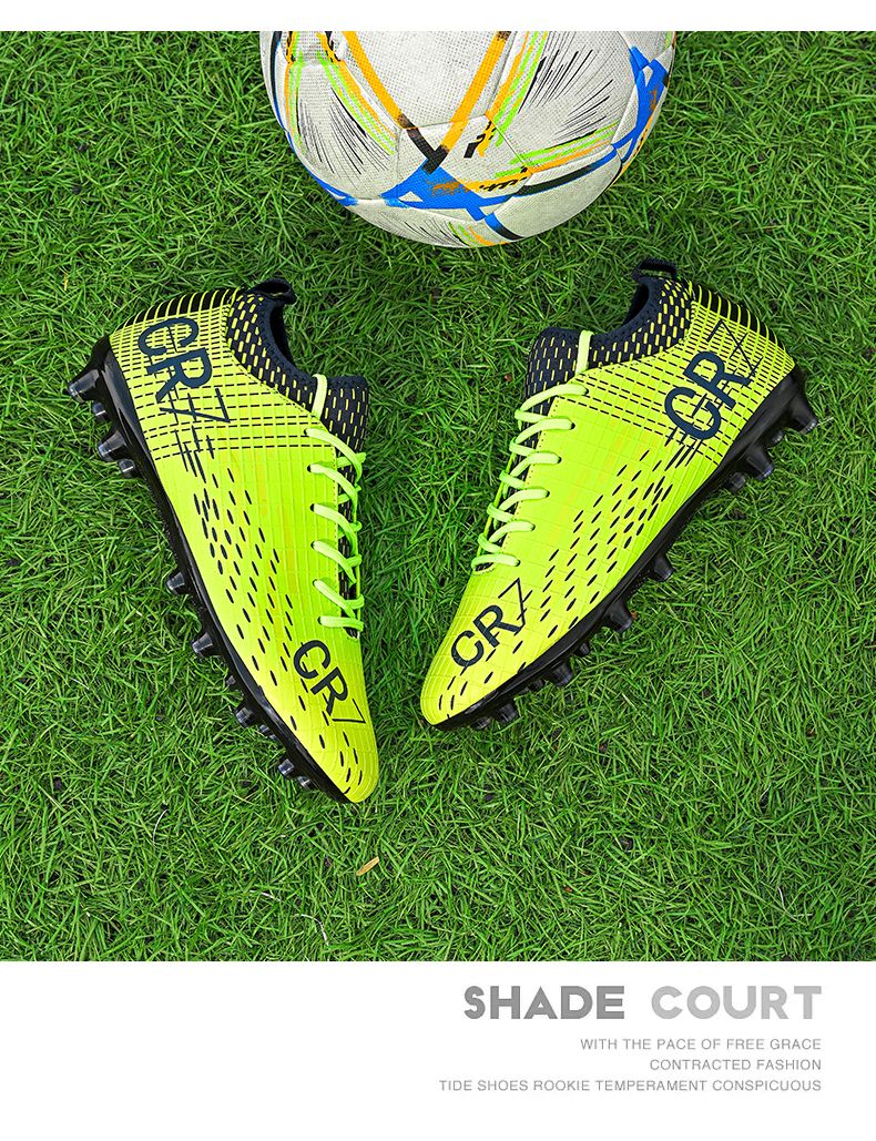 2025 New Men Soccer Shoes Unisex Drop Shipping Football Boots Breathable Sports Cleats Professional Outdoor Ultralight Non-slip