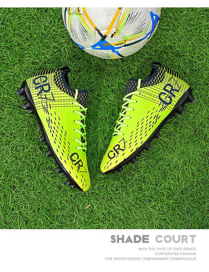 2025 New Men Soccer Shoes Unisex Drop Shipping Football Boots Breathable Sports Cleats Professional Outdoor Ultralight Non-slip