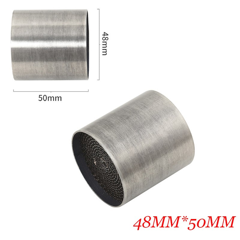 Universal Motorcycle 35/42/48//53MM Catalyst DB Killer for Motorcycle Full System Exhaust Muffler Noise Sound Eliminato