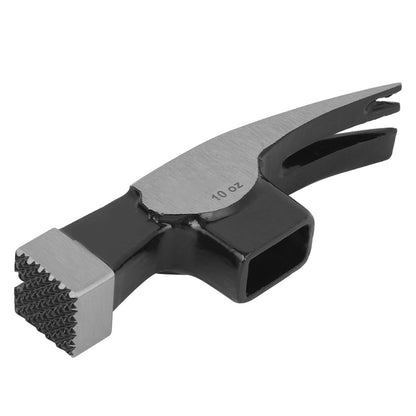 10oz Right Angle Double Fork Carpenter Claw Hammer Head Double V Type Nail Removing Design High Carbon Home Woodworking Tool