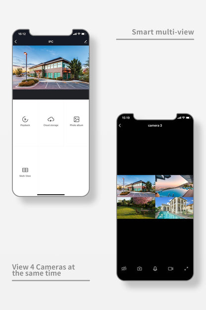 Tuya SmartLife WIFI 3MP IP65 Waterproof Human Tracking Full Color Night Vision Surveillance Smart Security Solar CCTV IP Camera