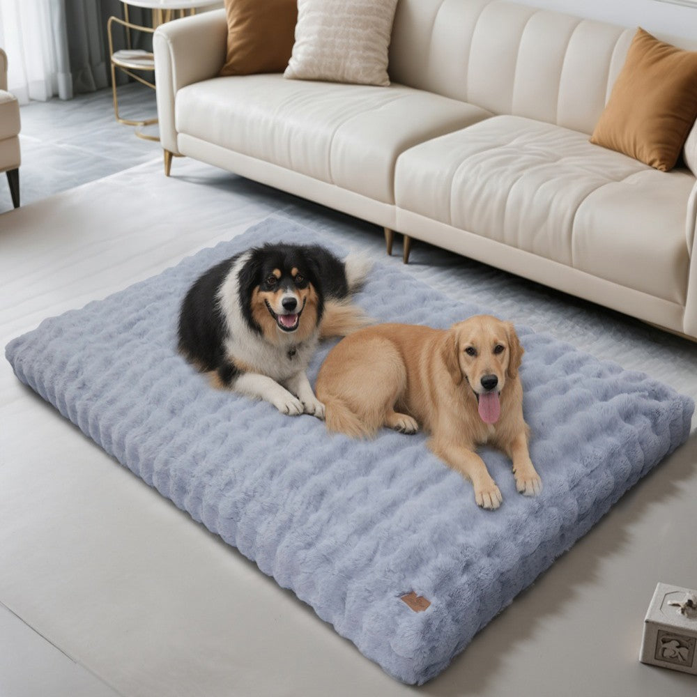 Cama para Cães Ultra Macia Almofada Macia para Pets Cama para Cães Grandes Colchão para Filhotes Tapete Lavável