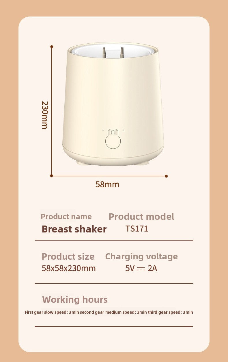 Milk Bottle Shaker USB Electric Portable Smart Intelligent Milk Powder Mixer 3 Speed Adjustment Baby Formula Maker Divine Device