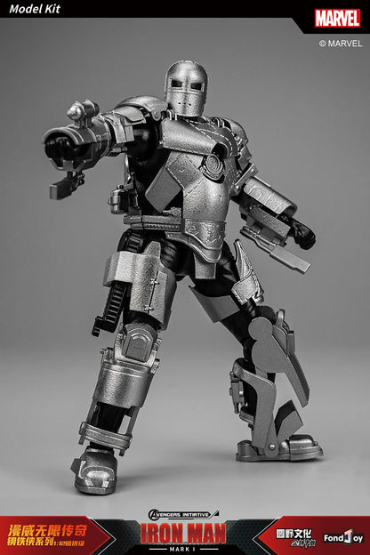 Fondjoy The Avengers Iron Man MK6 Joints Moveable Action Figures Toy 15cm ABS Material Model Toy Boy Birthday Gifts Hoilday Gift