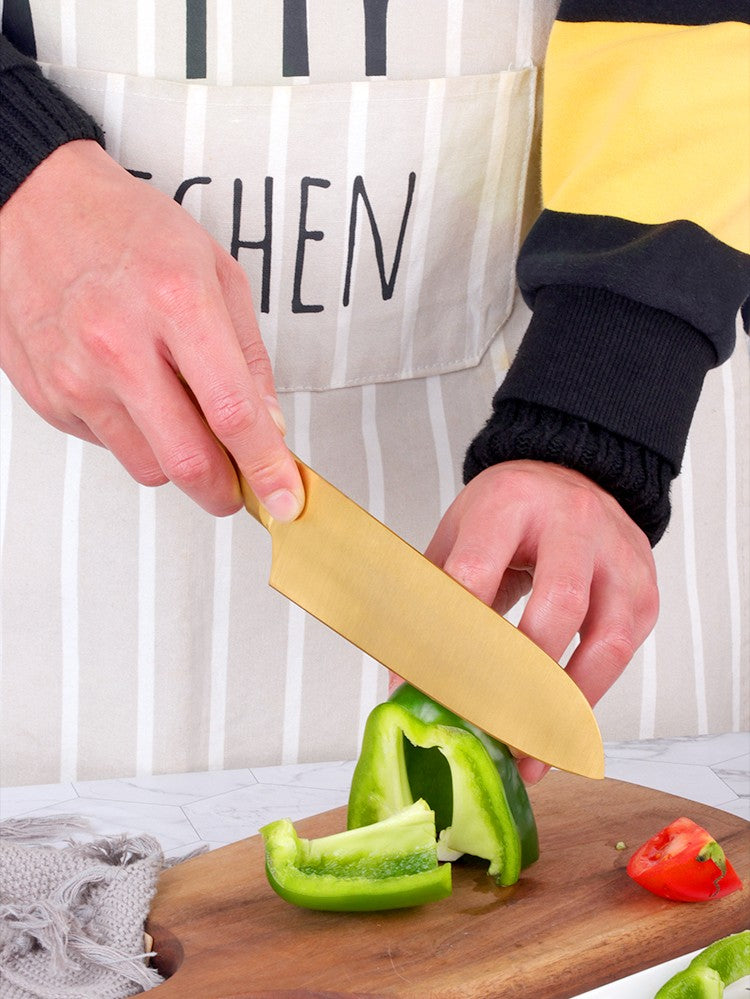 Colorful Durable Kitchen tools Boning Knife Cleaver Stainless Steel cutter- 6.3Inch Blade -Metal Long Handle For BBQ Restaurant