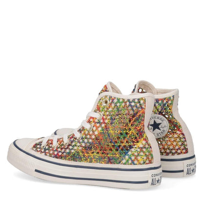 Converse | Chuck Taylor All Star Ladies Multicolor Canvas Knit Sneakers