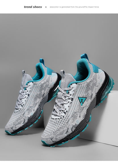 New men's sports shoes, women's casual loafers, fashionable running sports shoes, breathable and anti-slip running shoes