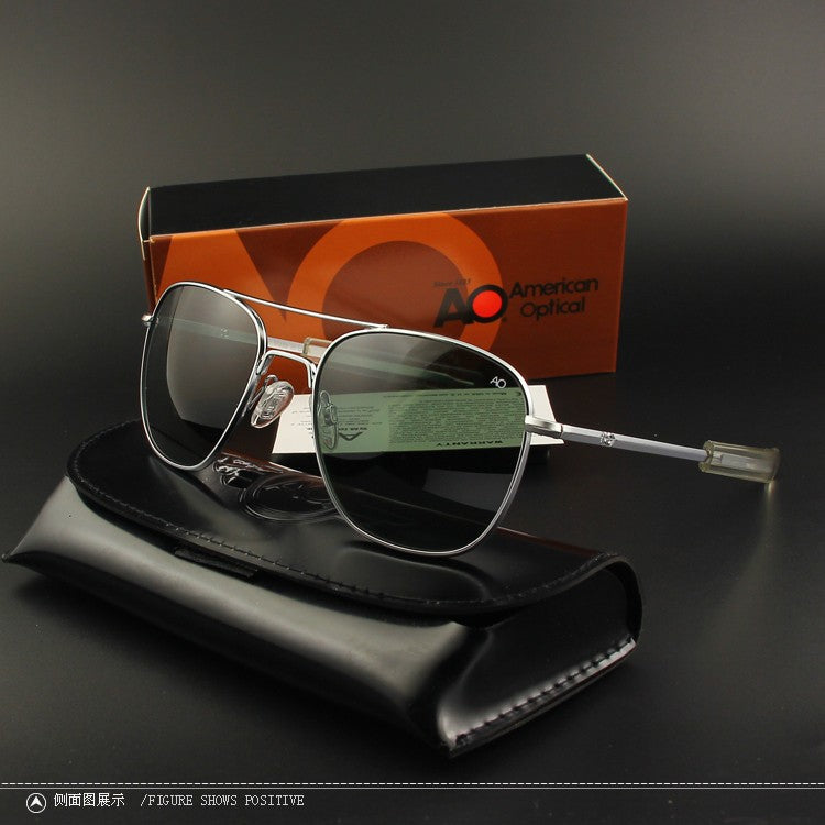 Aviation Sunglasses Men Women Outdoor driving glasses pilot American Army Military Optical AO  SunGlasses glasses Oculos de sol