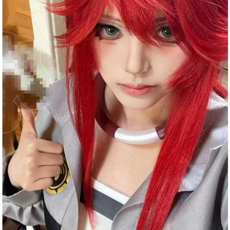 Rudo Guita Zanka Nijiku Chocker Bracelet Woman Man Anime Cosplay Props 3D Printed Accessories for Halloween Carnival Gift