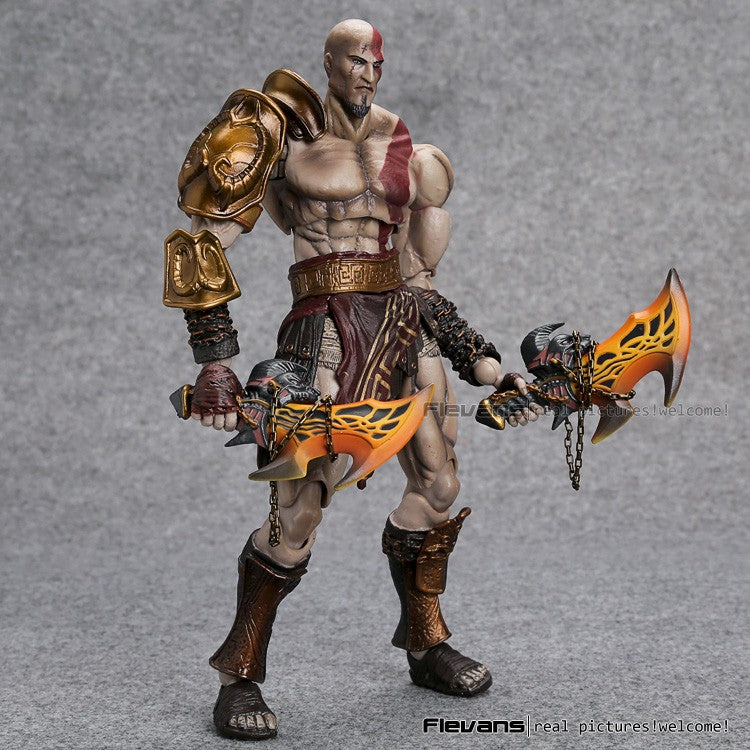 NECA God of War 2018 Kratos & Atreus Ultimate PVC Action Figure Modelo Colecionável Brinquedo 2-pack