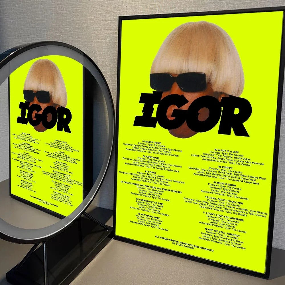 Tyler, The Creator Call Me If You Get Lost The Estate Sale Music Album Poster Prints Wall Art Painting Picture Room Home Decor