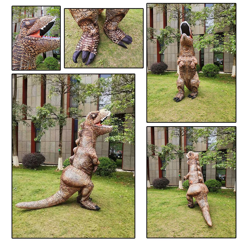 Hot Mascot Dinosaur Inflatable Costumes Purim Halloween Cosplay Costume for Adult Anime Party Role Play Prop Disfraz