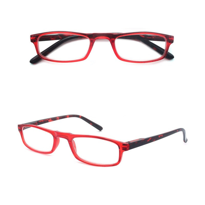 Women Men Reading Glasses Classic Small Rectangle Frame Spring Hinge Ulrta Comtable Wear Readers Eyeglass with Diopters