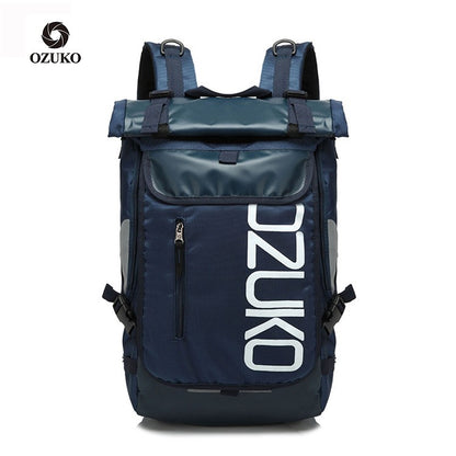 Mochila Grande Masculina para Notebook de 15,6 polegadas, Impermeável, Mochila Escolar para Adolescentes, Mochila Casual para Estudantes, Mochilas de Viagem Masculinas, Moda