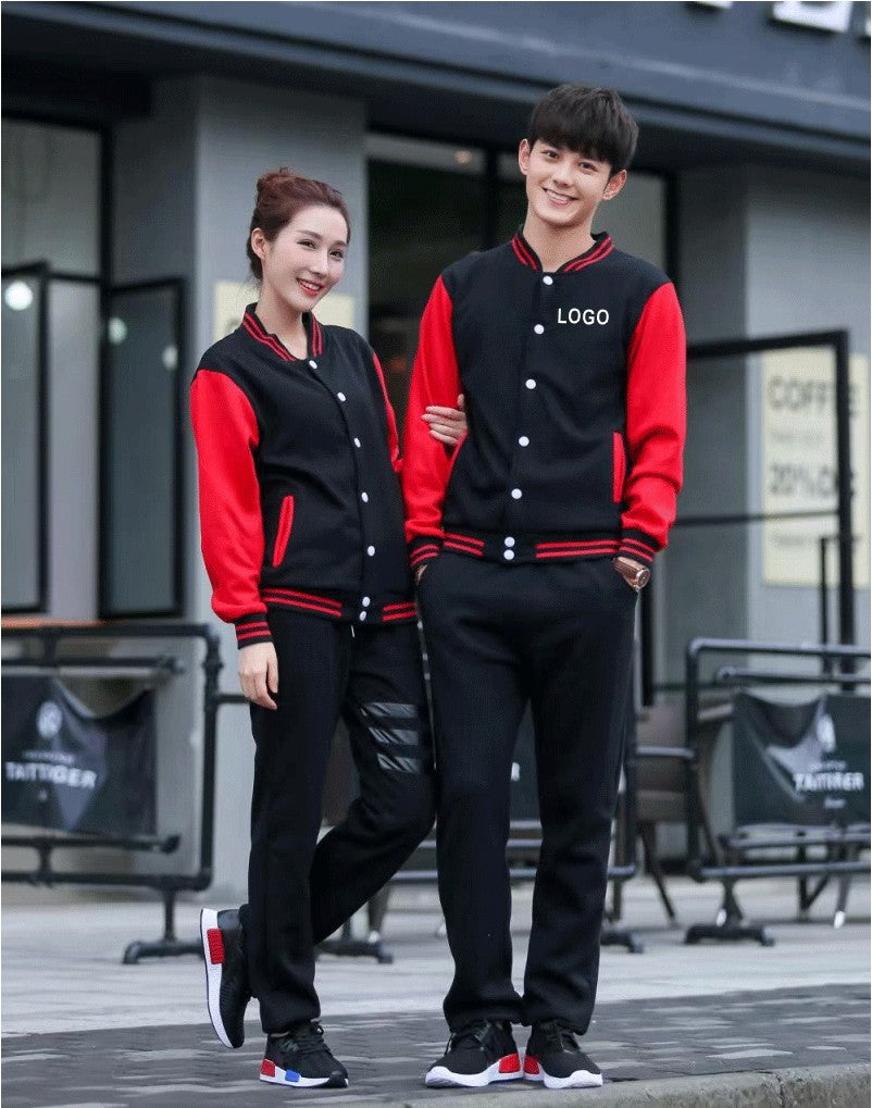 High Quality Baseball Uniforms Warm Jacket All-match Plus Velvet Jacket Custom Printing Embroidery LOGO Costume Varsity Jacket