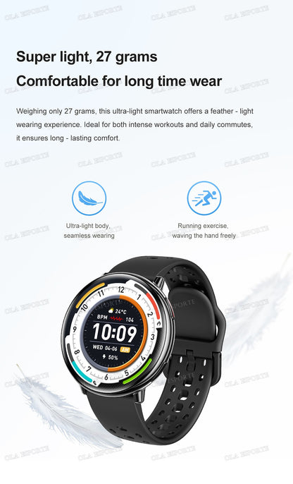 For Amazfit Active 2 GPS Smart Watch Men Women Ai GPT Amoled Waterproof Sport  SmartWatch Compass NFC BT Call Watches for