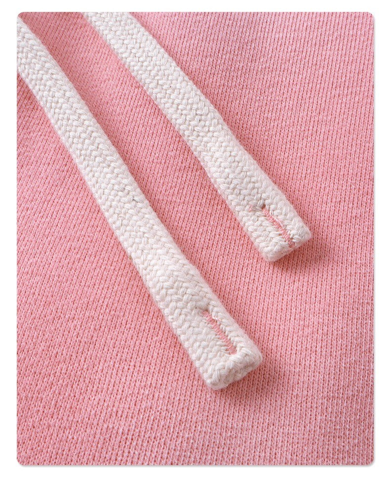 Autumn and winter 2024 new splash ink white spray-dyed loose plus velvet joggers